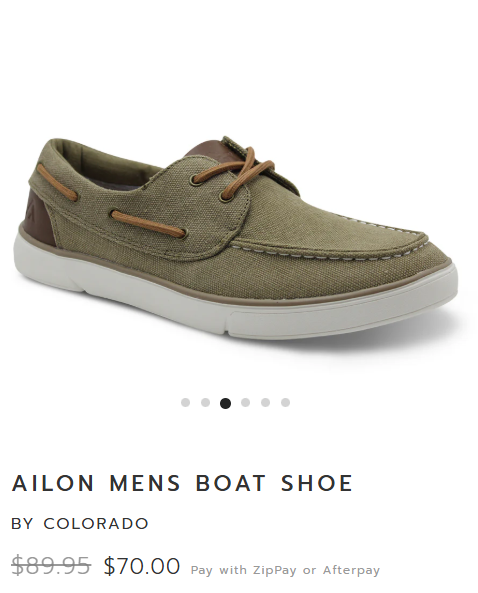 Colorrado AILON MENS BOAT SHOE