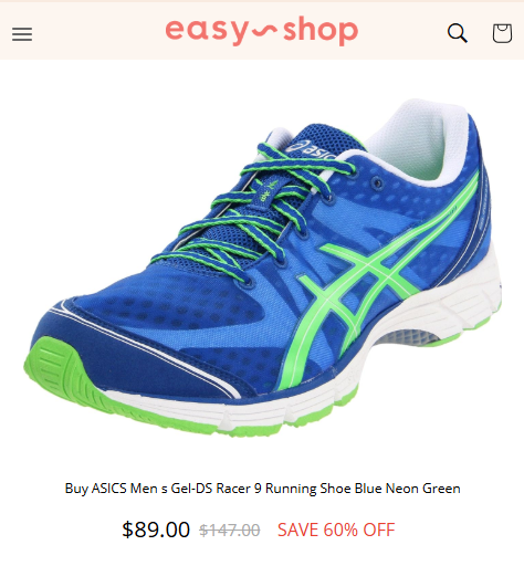 Asics Men's Gel-DS Racer Blue